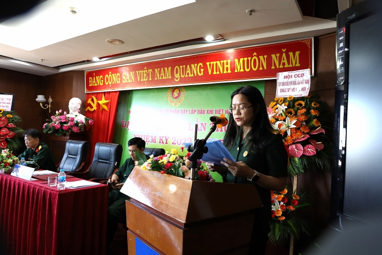 Hội CCB Tổng Công ty Petrocons tổ chức thành công Đại hội Đại biểu lần III Hội CCB PetroCons tổ chức thành công Đại hội Đại biểu nhiệm kỳ 2022-2027