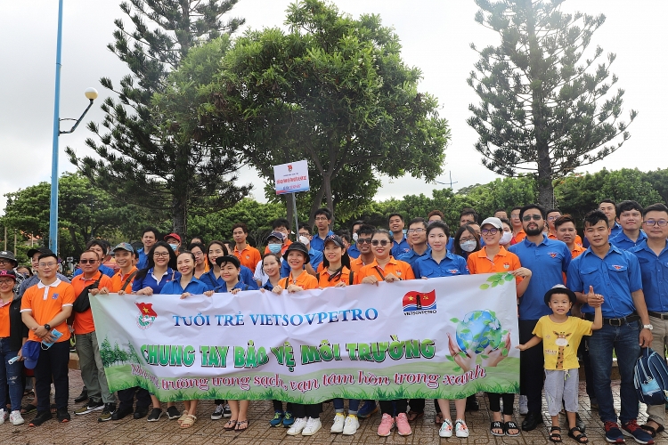 Tuổi trẻ Vietsovpetro chung tay góp hành động nhỏ, lan tỏa ý nghĩa lớn
