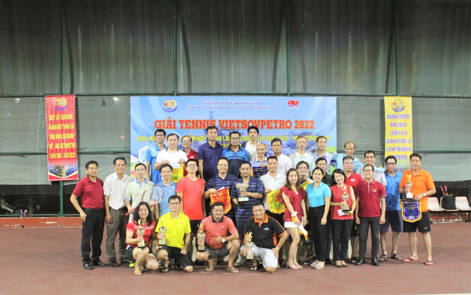 Tổ chức giải Tennis Vietsovpetro năm 2022