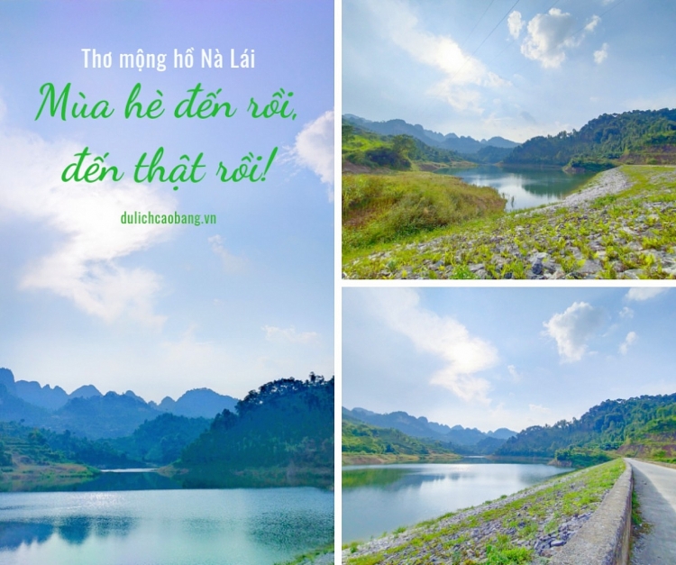 Vẻ đẹp yên bình hồ Nà Lái