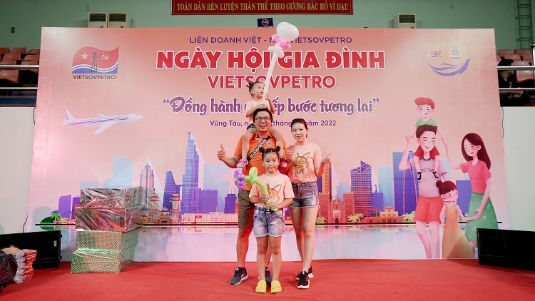 Ngày hội Gia đình Vietsovpetro 2022: “Đồng hành và tiếp bước tương lai”