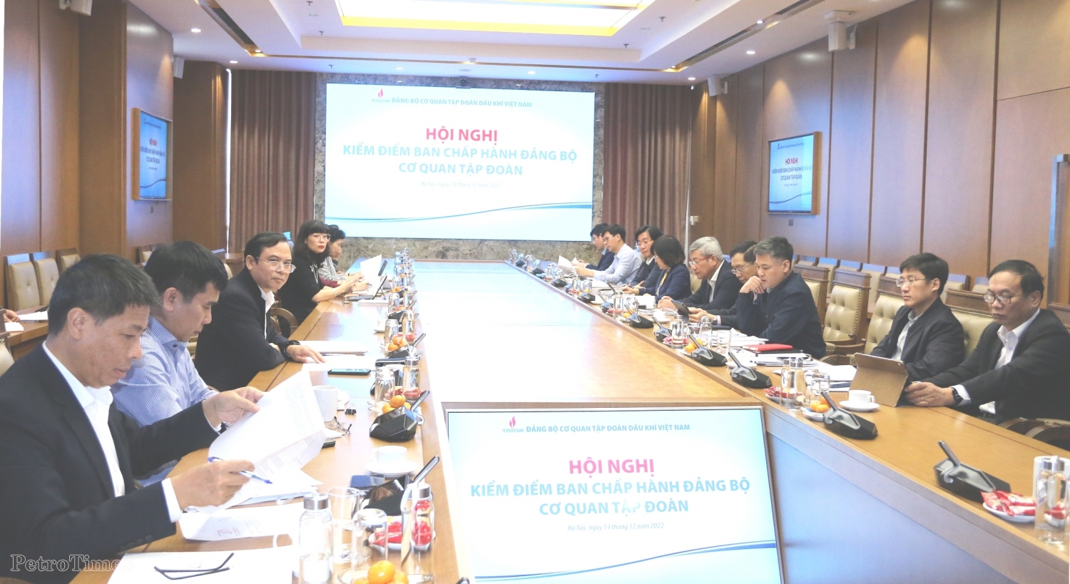 Đảng bộ Cơ quan Tập đoàn tổ chức hội nghị kiểm điểm tự phê bình và phê bình năm 2022
