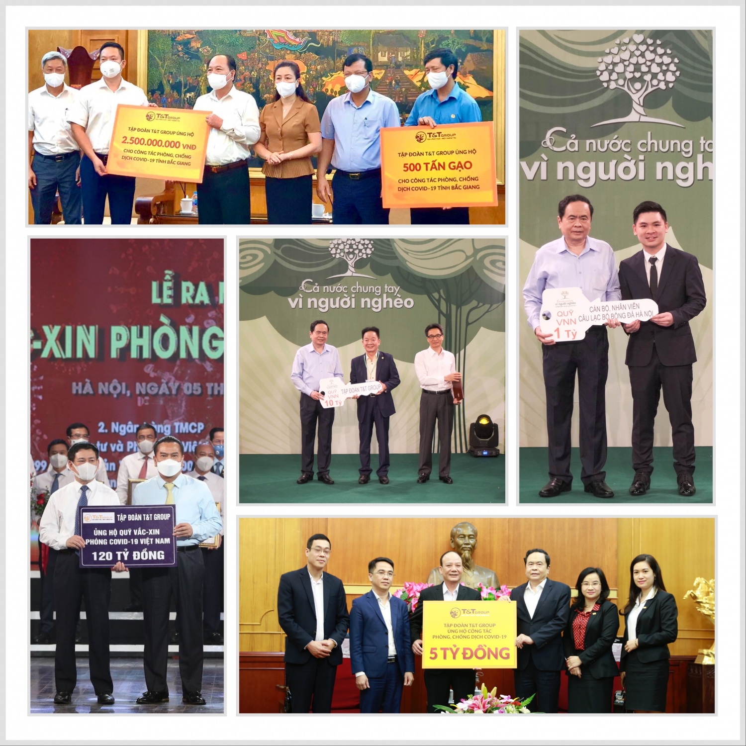 T&T Group ủng hộ Quỹ Hỗ trợ bệnh nhân ung thư “Ngày mai tươi sáng”