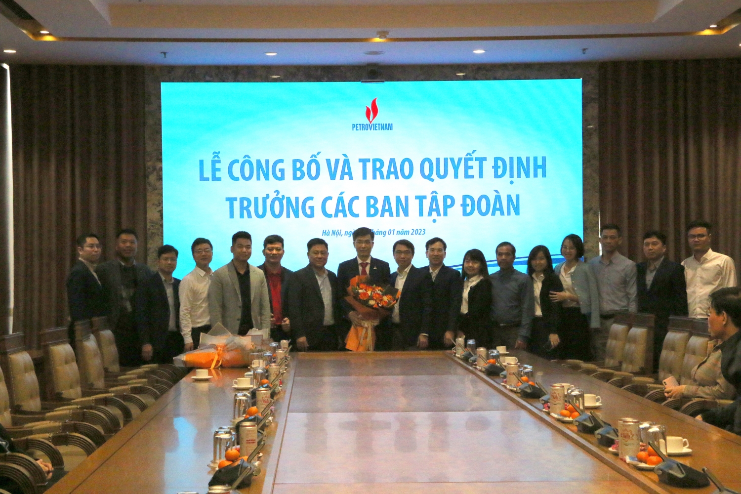 Petrovietnam công bố và trao quyết định bổ nhiệm Trưởng các Ban chuyên môn