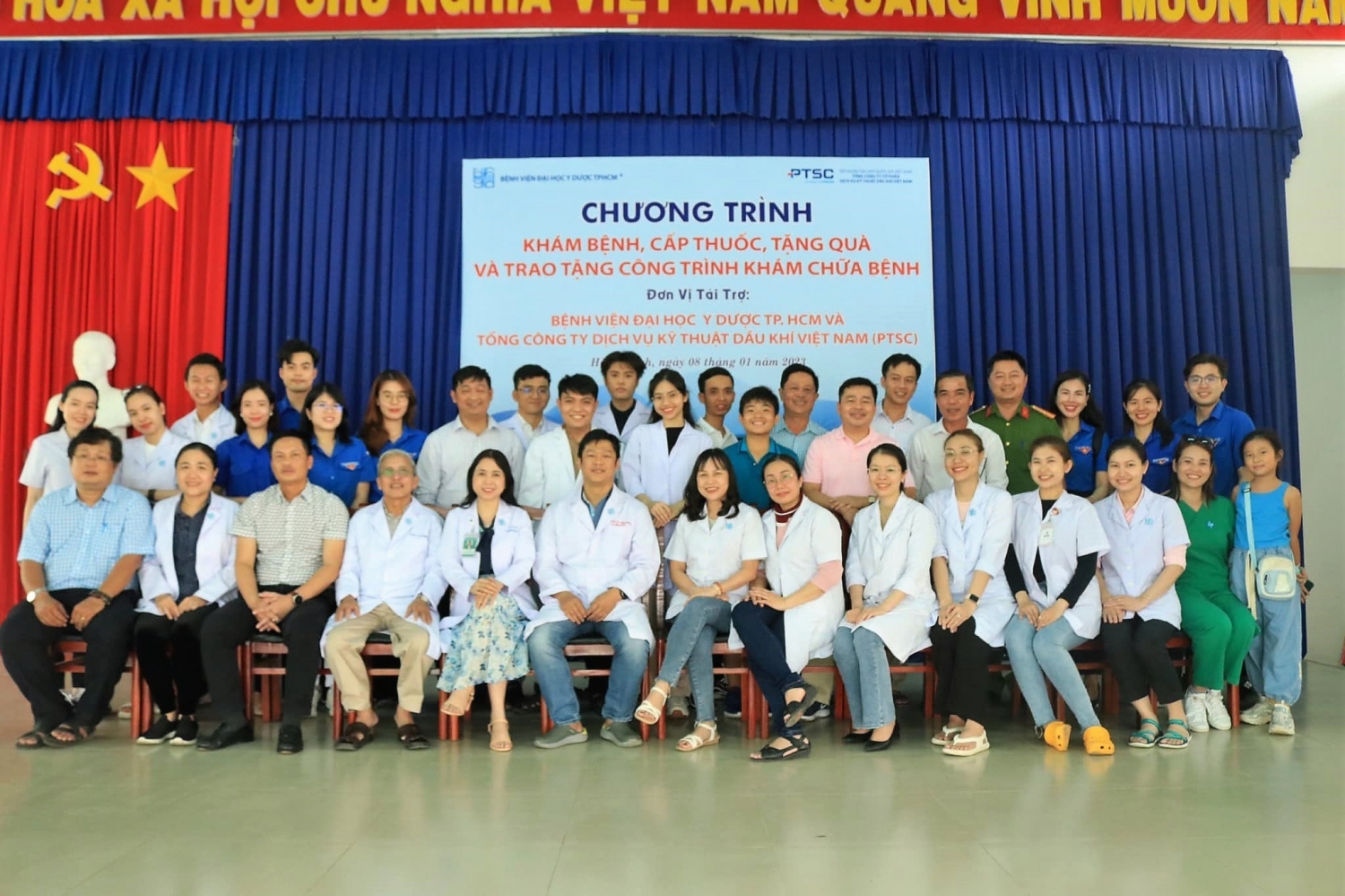 PTSC trao tặng 2 phòng khám tại Trạm y tế xã Trường Tây, Hòa Thành, Tây Ninh