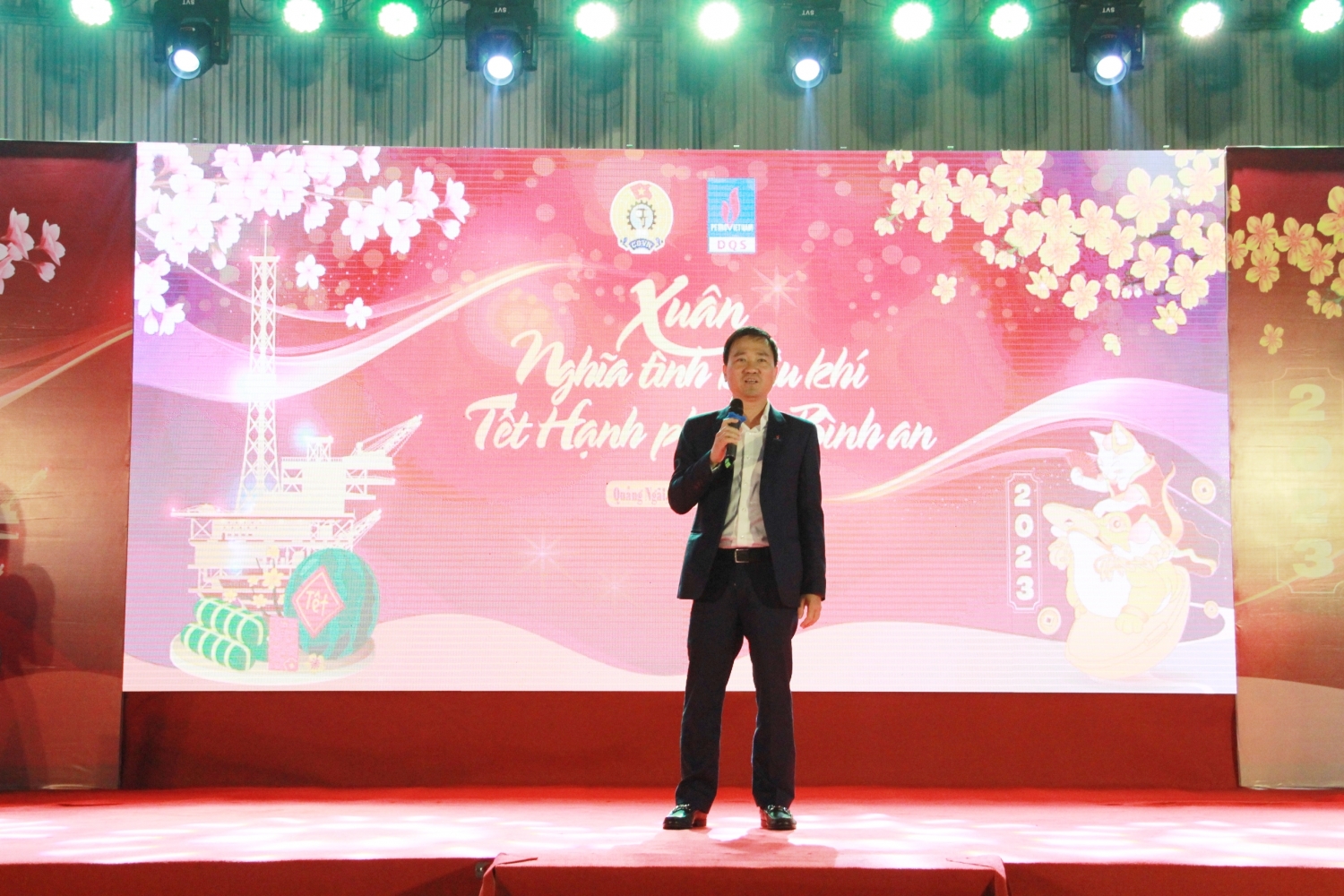 Chương trình “Xuân nghĩa tình Dầu khí - Tết hạnh phúc bình an” tại DQS