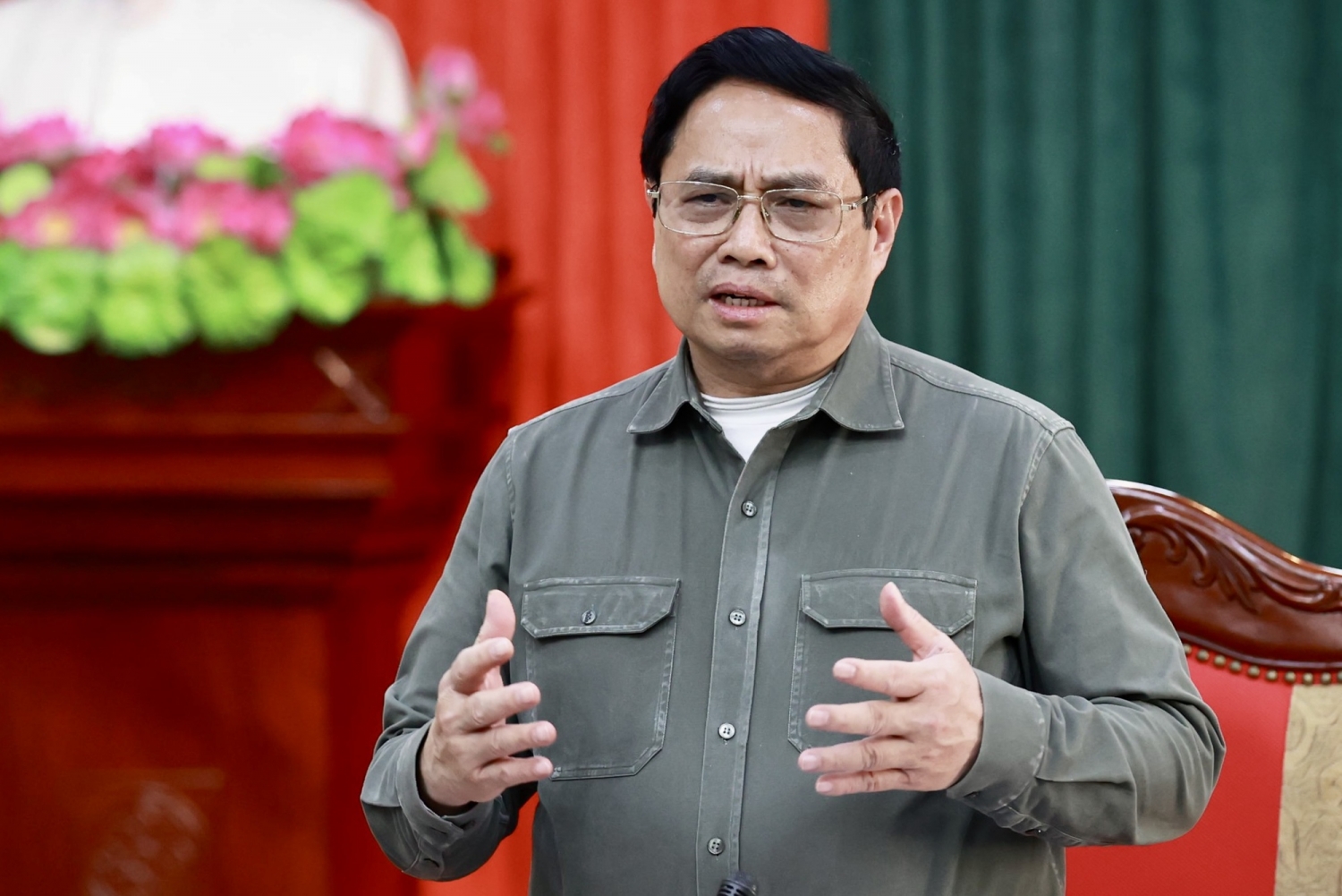 Thủ tướng kiểm tra, đôn đốc dự án cao tốc Tuyên Quang - Phú Thọ, chúc Tết công nhân và người dân khu tái định cư