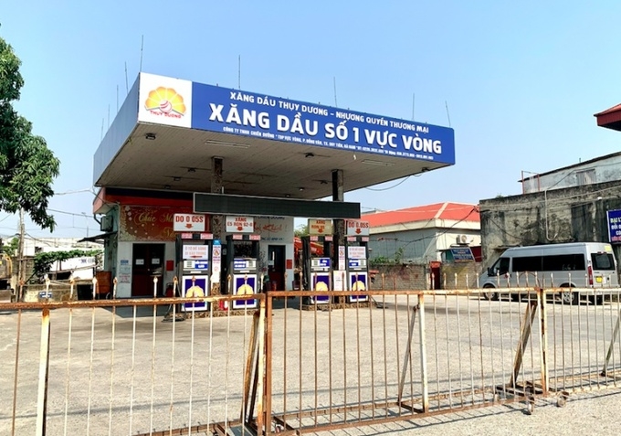 Hà Nam xử phạt cây xăng tự ý ngừng bán 45 phút Hà Nam xử phạt cây xăng tự ý ngừng bán 45 phút
