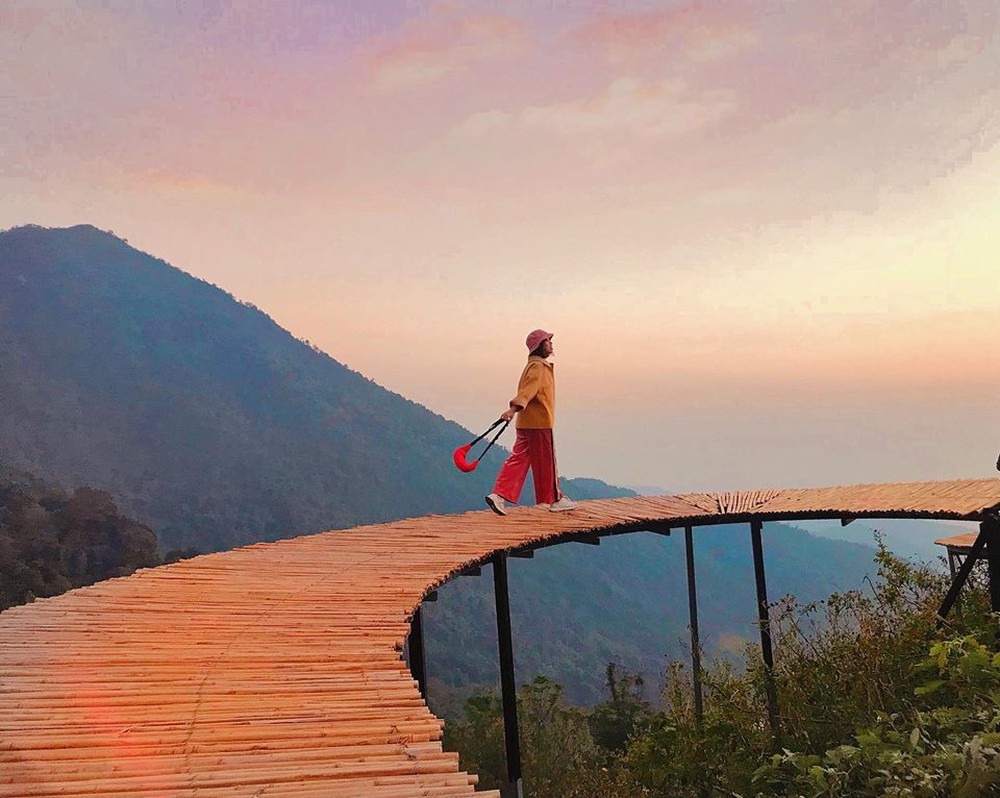 Tới Tam Đảo, đừng quên check in Cầu Mây
