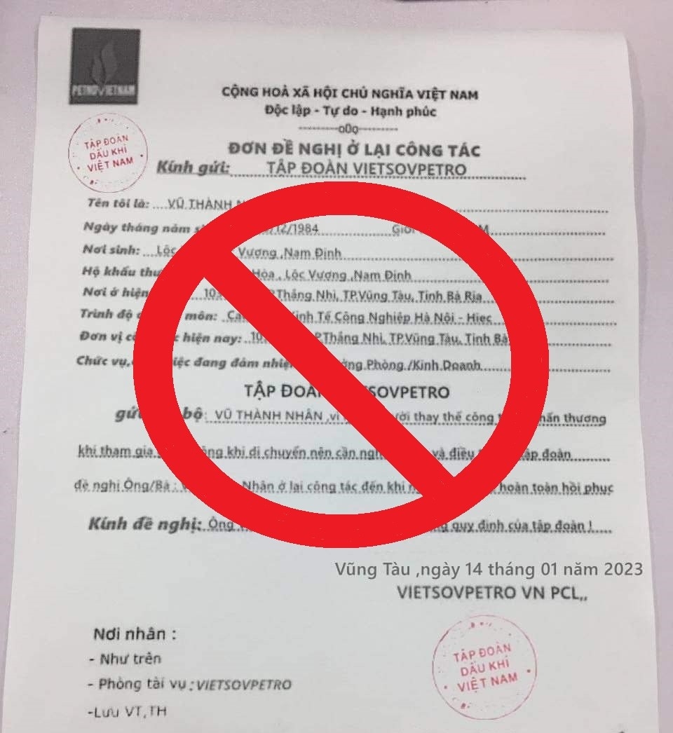 Cảnh báo lừa đảo mang tên “Quỹ dự án của Tập đoàn Petrovietnam” (kỳ 2)