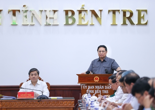 Thủ tướng: Tìm động lực mới thúc đẩy sự phát triển của Bến Tre