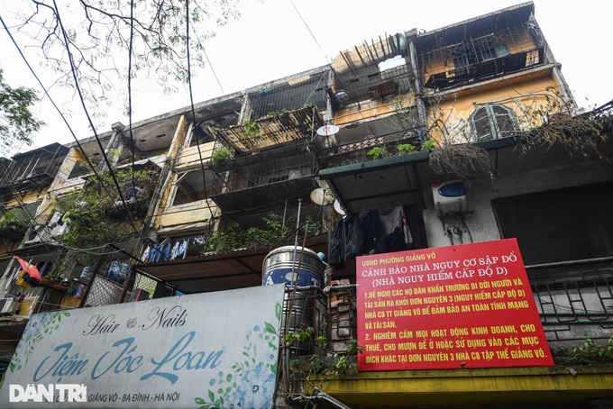 Hà Nội sẽ cải tạo, xây dựng lại 4 khu chung cư cũ có nhà nguy hiểm cấp D - 1