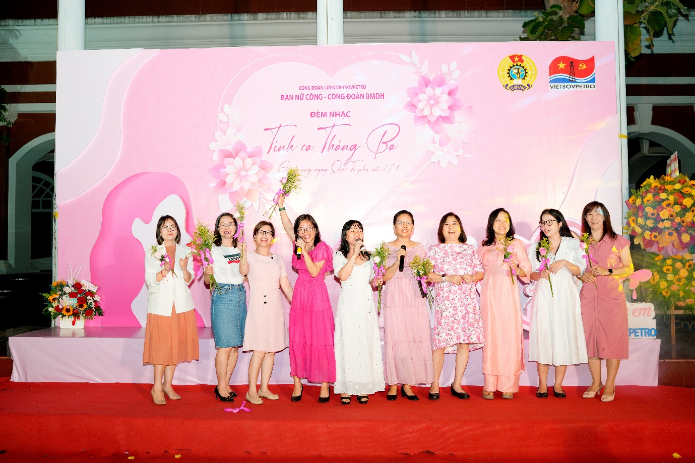 Ban nữ công BMĐH Vietsovpetro: Tổ chức Đêm nhạc “Tình ca tháng 3” Ban nữ công BMĐH Vietsovpetro: Tổ chức Đêm nhạc “Tình ca tháng 3”