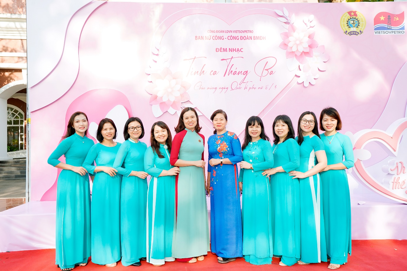 Ban nữ công BMĐH Vietsovpetro: Tổ chức Đêm nhạc “Tình ca tháng 3”