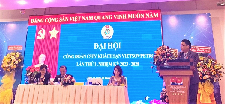 Đại hội Công đoàn Khách sạn Vietsovpetro lần thứ I, nhiệm kỳ 2023-2028