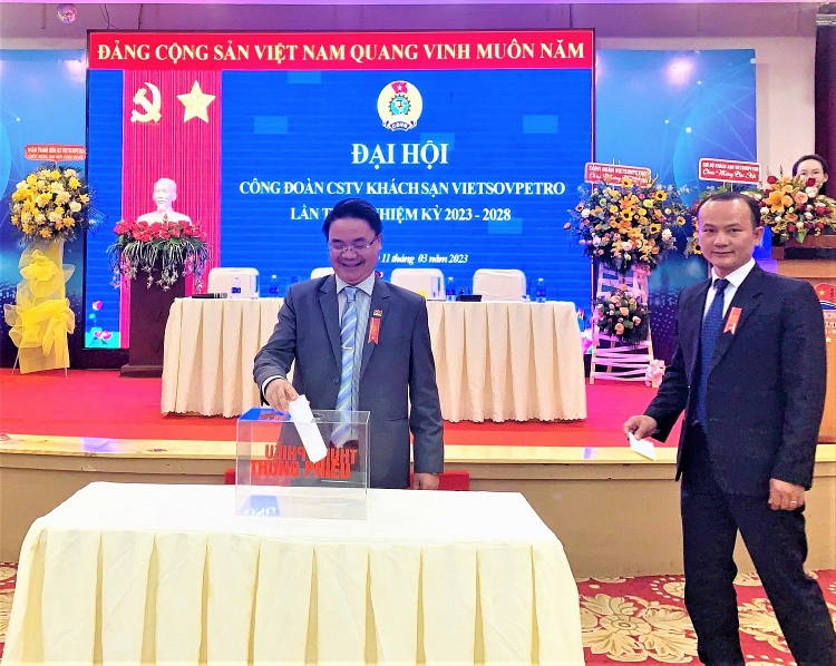 Đại hội Công đoàn Khách sạn Vietsovpetro lần thứ I, nhiệm kỳ 2023-2028