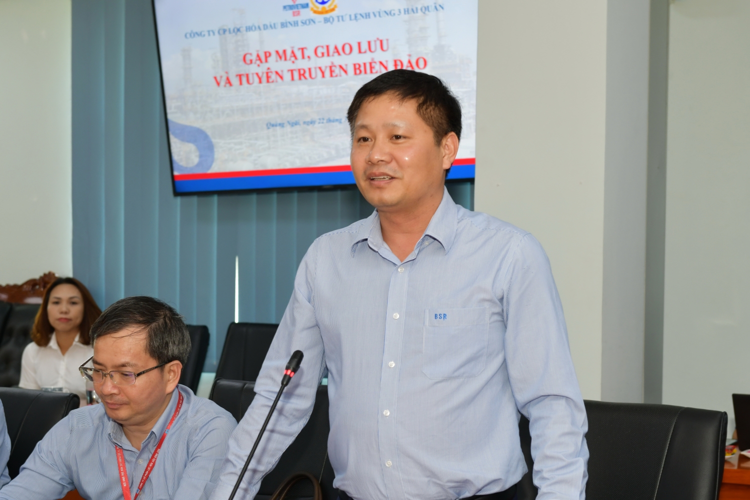 Bộ Tư lệnh Vùng 3 Hải quân tổ chức tuyên truyền về biển đảo cho CBCNV BSR