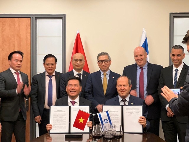 Việt Nam và Israel ra tuyên bố chung FTA sau 7 năm đàm phán