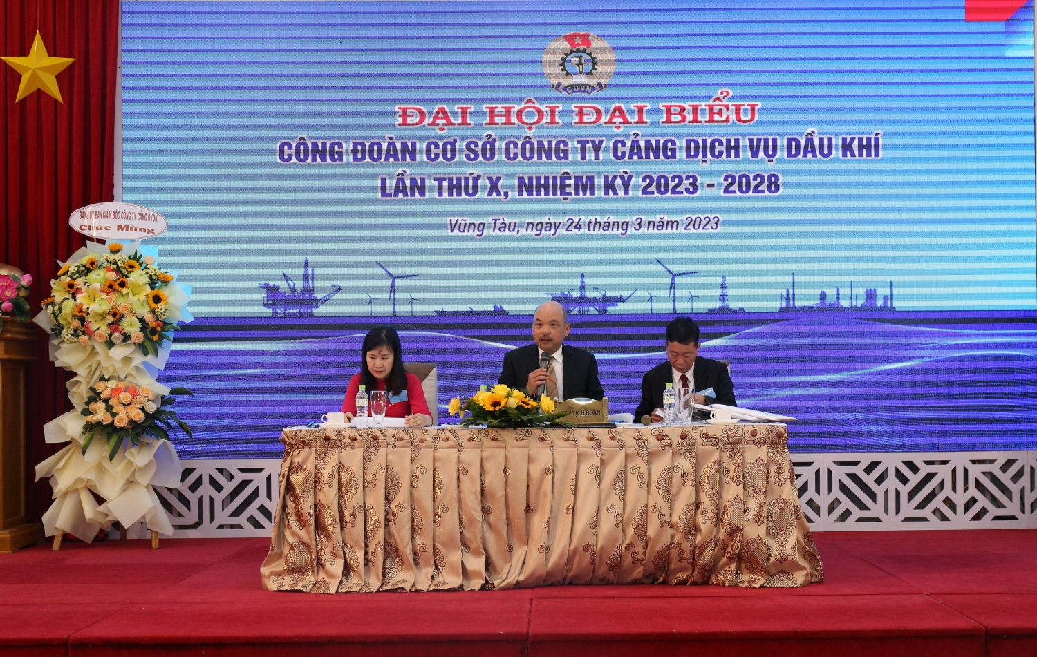 Đại hội Công đoàn cơ sở Công ty Cảng Dịch vụ Dầu khí: 