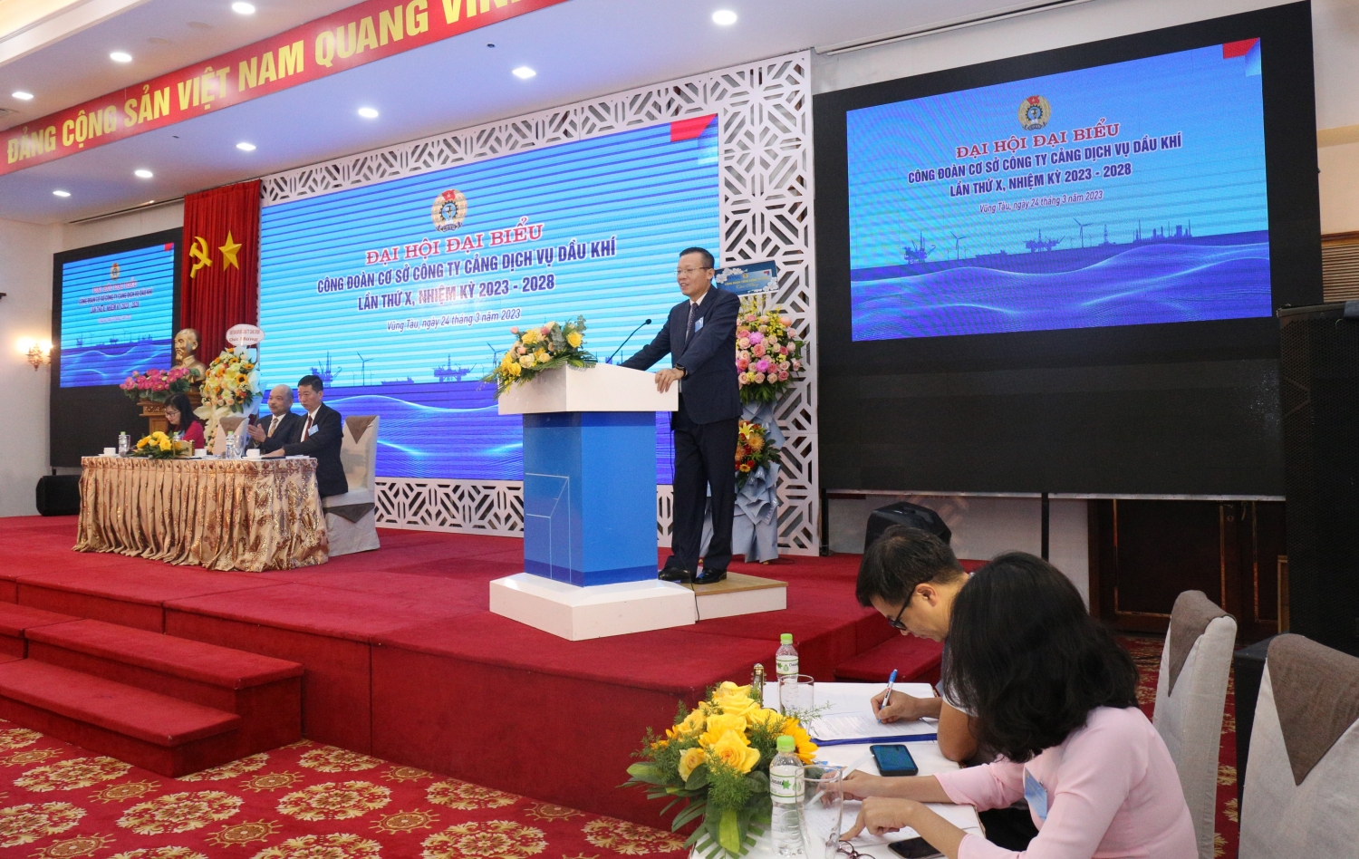 Đại hội Công đoàn cơ sở Công ty Cảng Dịch vụ Dầu khí: 