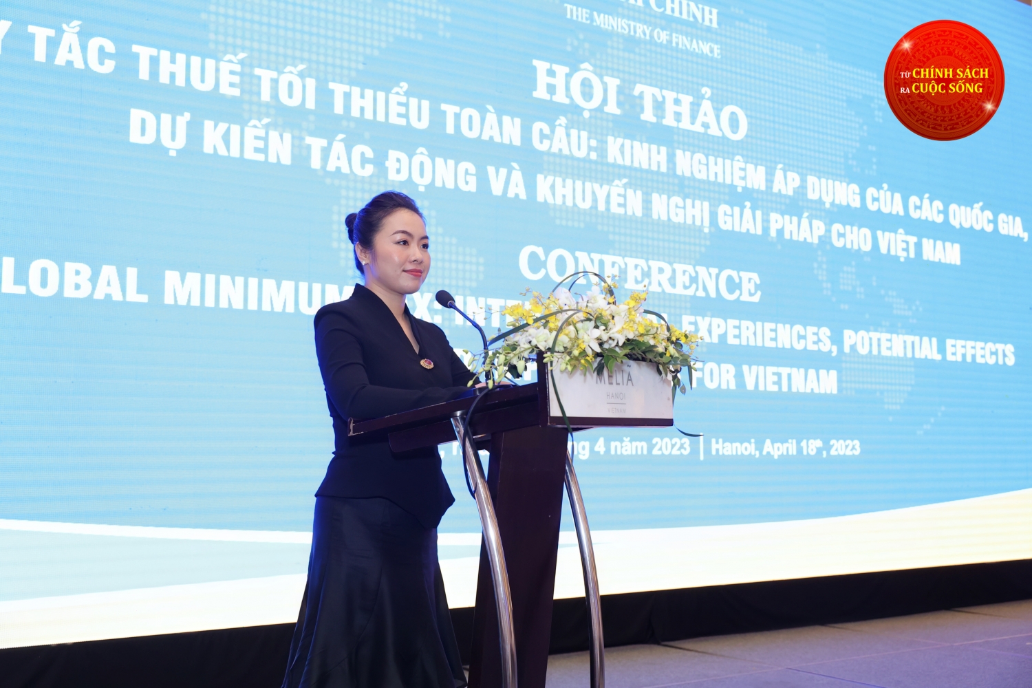 Bộ Tài chính tổ chức hội thảo quy tắc thuế tối thiểu toàn cầu