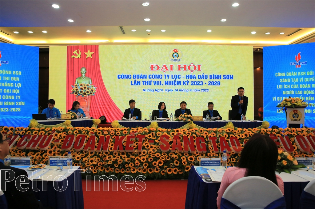 Công đoàn BSR tổ chức Đại hội đại biểu lần thứ VIII, nhiệm kỳ 2023 – 2028 Công đoàn BSR tổ chức Đại hội đại biểu lần thứ VIII, nhiệm kỳ 2023-2028