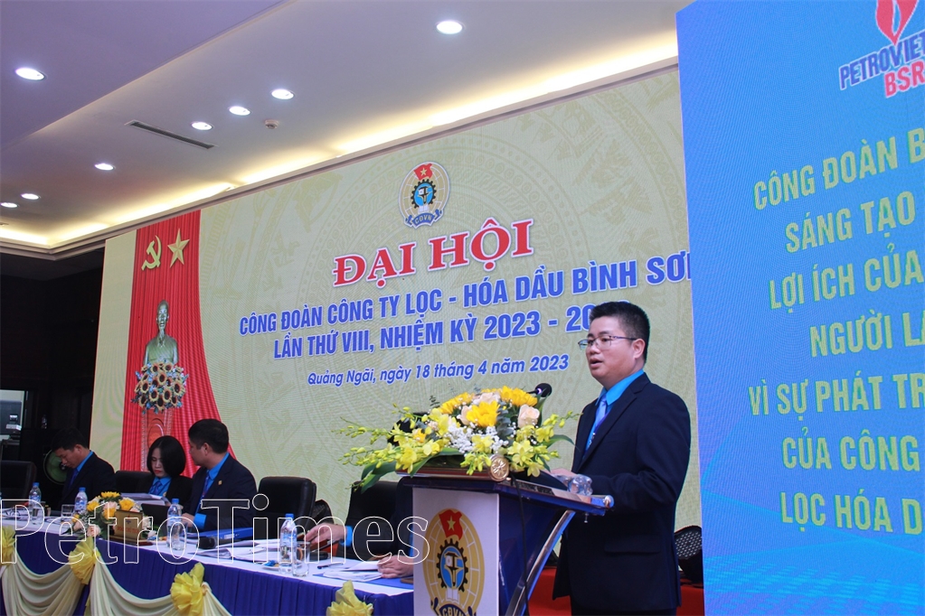 Công đoàn BSR tổ chức Đại hội đại biểu lần thứ VIII, nhiệm kỳ 2023 – 2028 Công đoàn BSR tổ chức Đại hội đại biểu lần thứ VIII, nhiệm kỳ 2023-2028