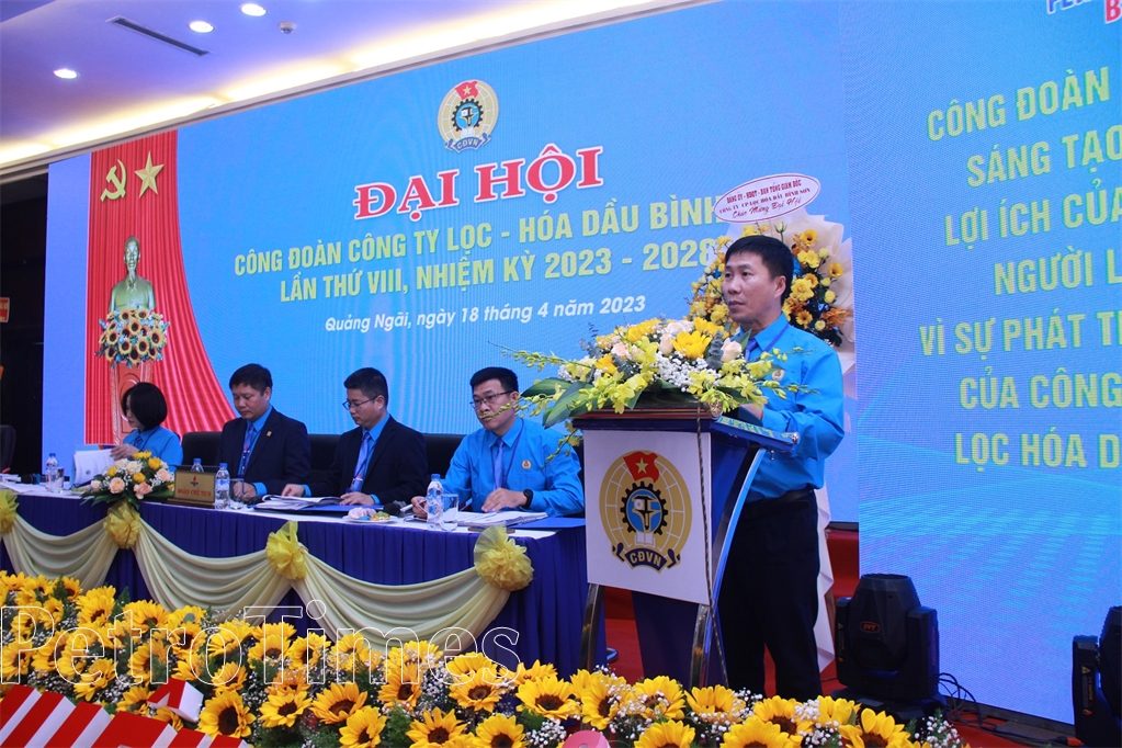 Công đoàn BSR tổ chức Đại hội đại biểu lần thứ VIII, nhiệm kỳ 2023 – 2028 Công đoàn BSR tổ chức Đại hội đại biểu lần thứ VIII, nhiệm kỳ 2023-2028