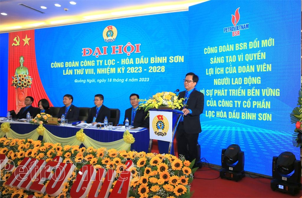Công đoàn BSR tổ chức Đại hội đại biểu lần thứ VIII, nhiệm kỳ 2023 – 2028 Công đoàn BSR tổ chức Đại hội đại biểu lần thứ VIII, nhiệm kỳ 2023-2028