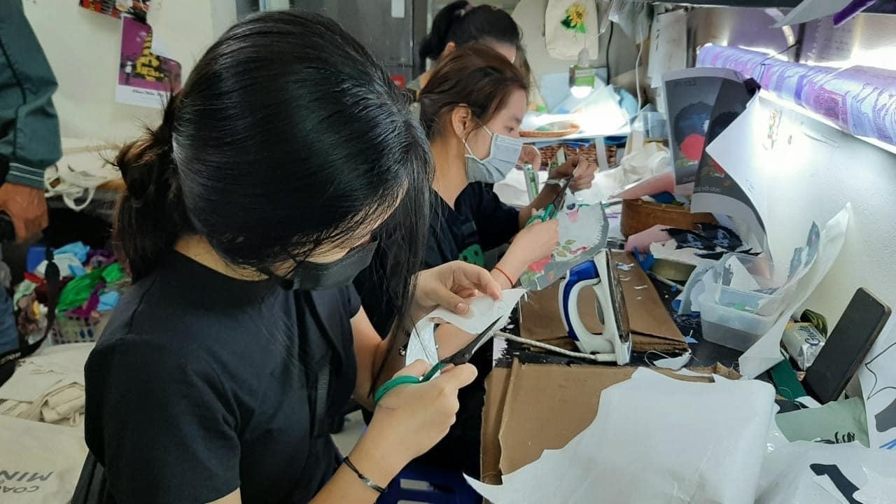 Nghệ thuật từ những mảnh vụn