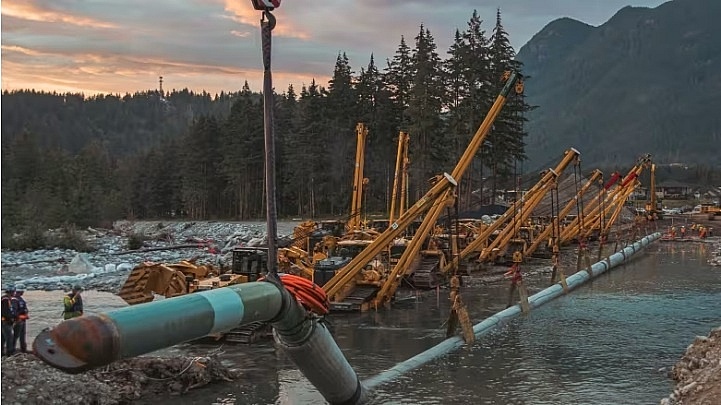 Canada đảm bảo khoản vay cho dự án mở rộng đường ống Trans Mountain