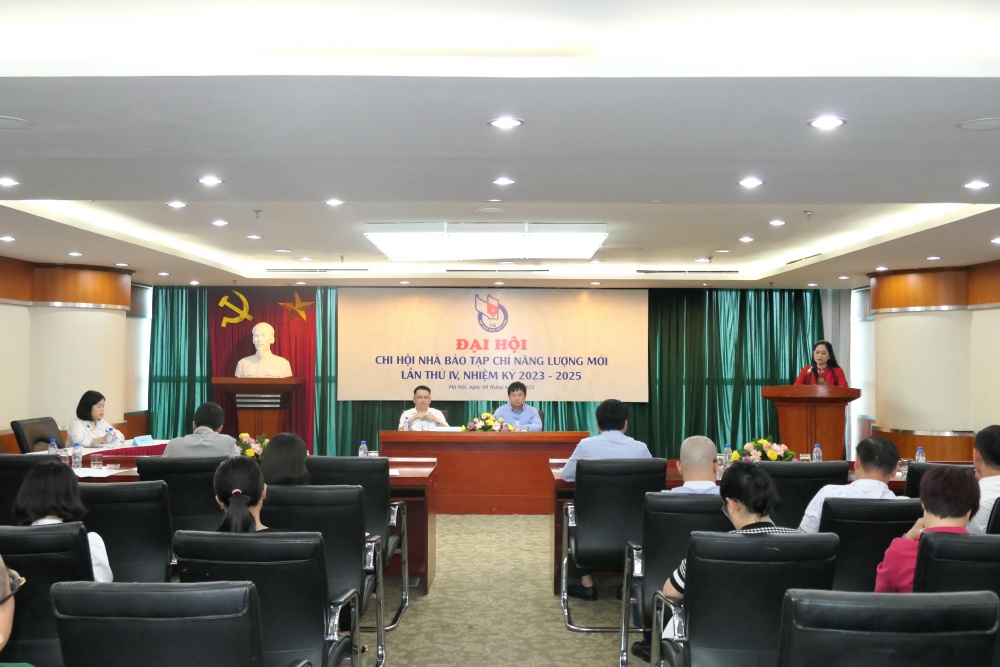 Chi hội Nhà báo Tạp chí Năng Lượng Mới tổ chức Đại hội lần thứ IV, nhiệm kỳ 2023 - 2025
