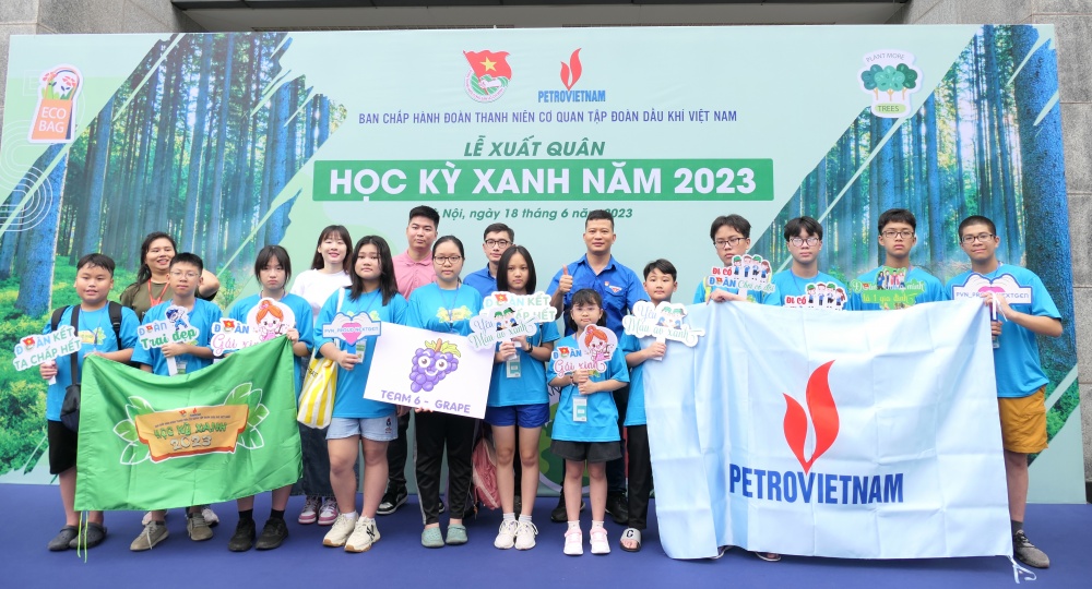 Đoàn Thanh niên Cơ quan Tập đoàn tổ chức Lễ xuất quân 