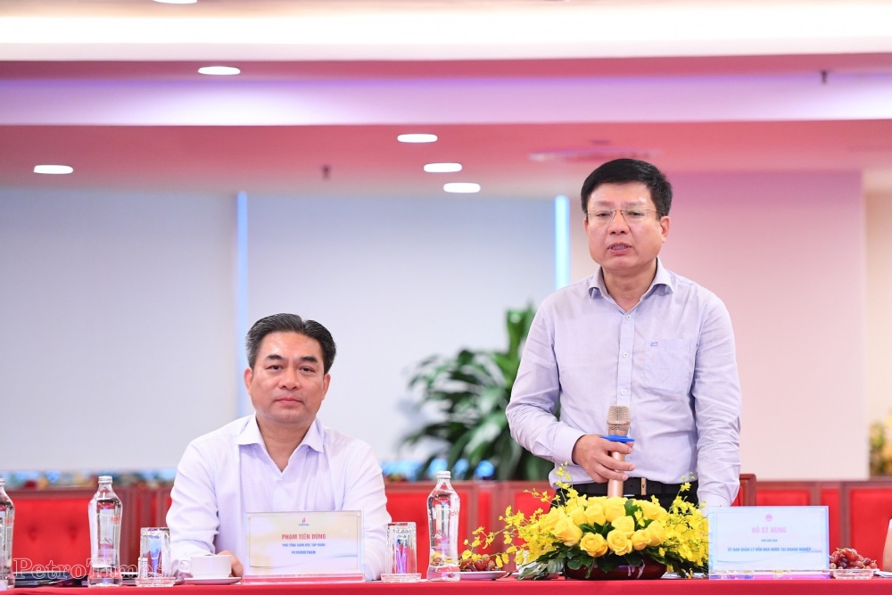 Lãnh đạo Ủy ban Quản lý vốn Nhà nước tại doanh nghiệp làm việc với Petrovietnam về Dự án Biển Đông 01