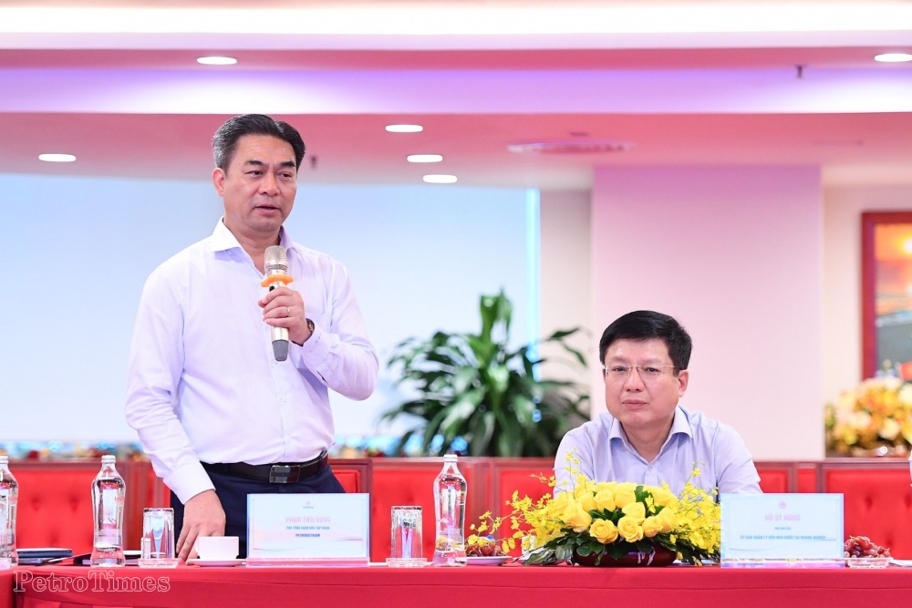 Lãnh đạo Ủy ban Quản lý vốn Nhà nước tại doanh nghiệp làm việc với Petrovietnam về Dự án Biển Đông 01