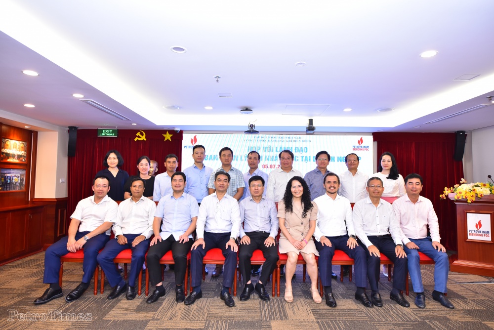 Lãnh đạo Ủy ban Quản lý vốn Nhà nước tại doanh nghiệp làm việc với Petrovietnam về Dự án Biển Đông 01