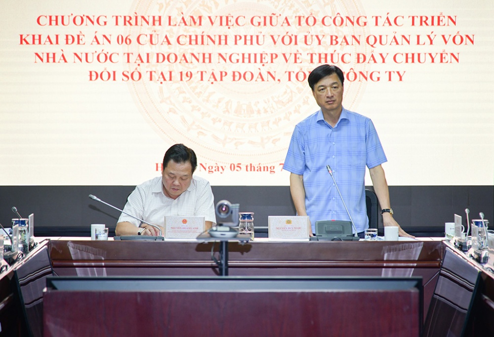 Thúc đẩy chuyển đổi số tại các Tập đoàn, Tổng công ty trực thuộc Ủy ban Quản lý vốn