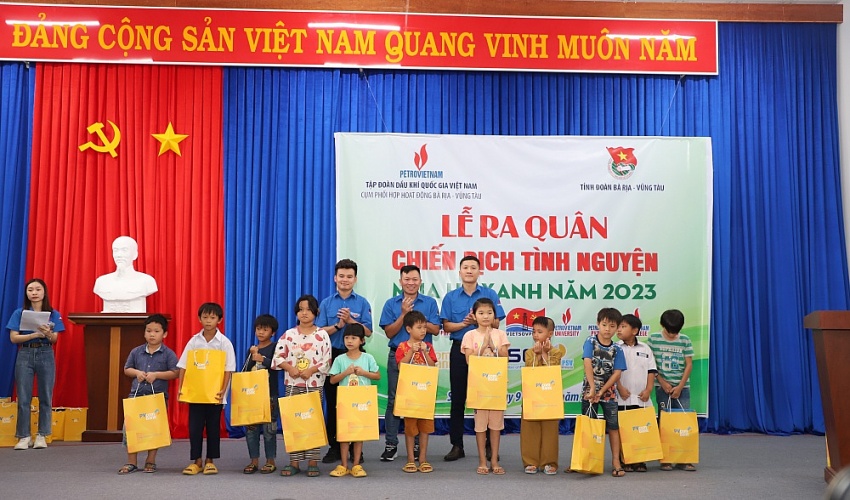 Cụm phối hợp hoạt động Bà Rịa - Vũng Tàu tổ chức lễ ra quân chiến dịch 