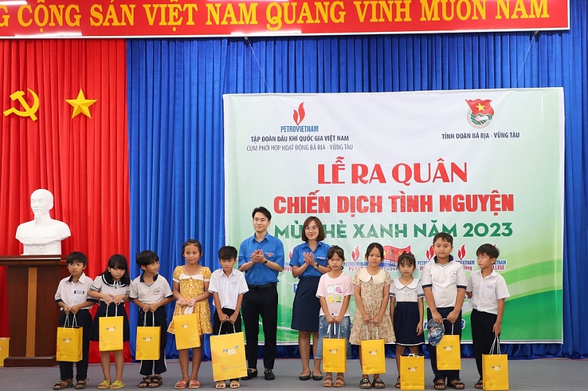 Cụm phối hợp hoạt động Bà Rịa - Vũng Tàu tổ chức lễ ra quân chiến dịch 