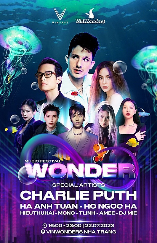 Nha Trang là điểm đến đầu tiên tại châu Á của Charlie Puth