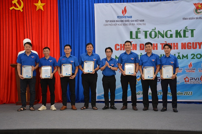 Cụm phối hợp hoạt động Bà Rịa - Vũng Tàu: Tổng kết chiến dịch tình nguyện Mùa hè xanh năm 2023