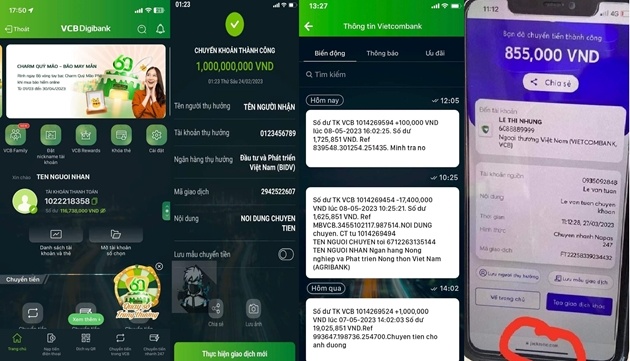 Tin ngân hàng ngày 14/8: Xuất hiện trang web giả mạo bill chuyển khoản của nhiều ngân hàng