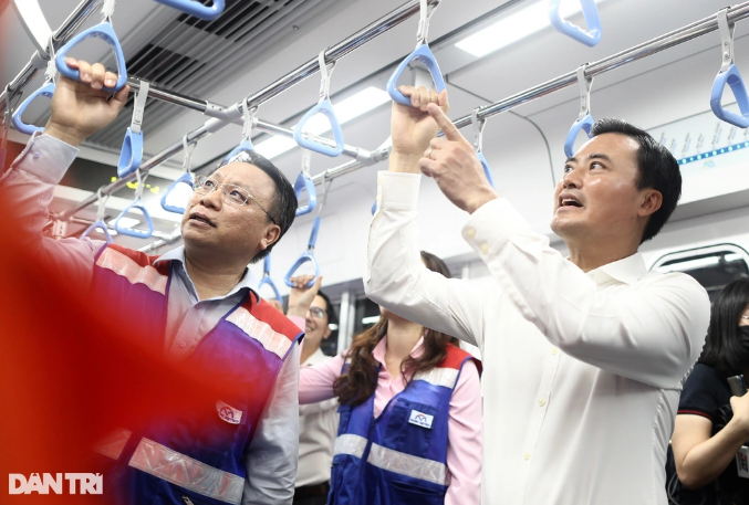 Metro số 1 chạy thử toàn tuyến