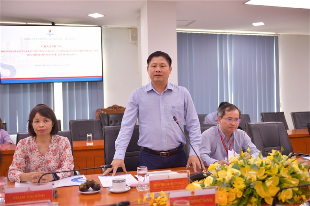 Đảng ủy Khối Doanh nghiệp Trung ương thăm và làm việc tại BSR