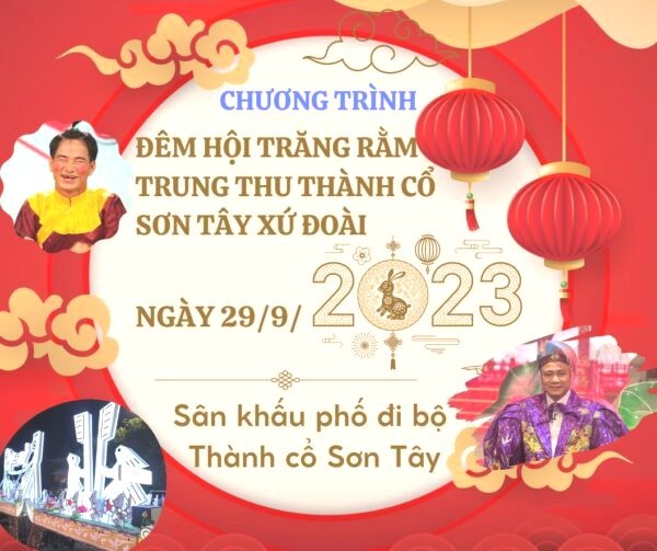 Nhiều hoạt động hấp dẫn tại “Trung thu Thành cổ - Sơn Tây xứ Đoài” 2023