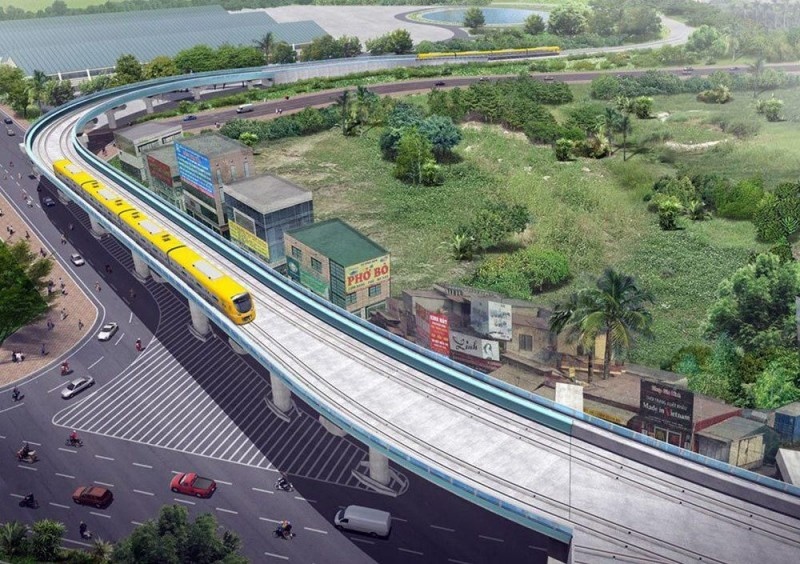 Dự án metro số 5. Ảnh minh họa