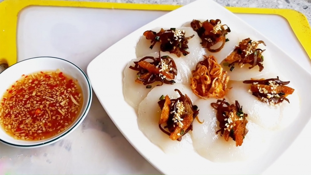 Bánh bèo chay xứ Huế