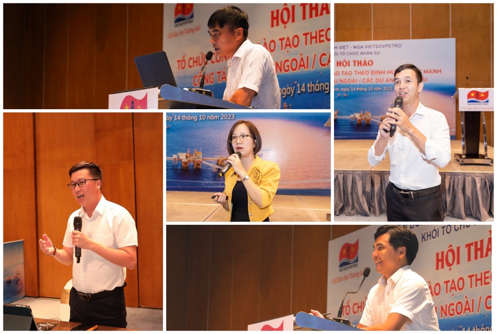 Vietsovpetro tổ chức công tác đào tạo theo định hướng đẩy mạnh công tác dịch vụ ngoài Vietsovpetro tổ chức công tác đào tạo theo định hướng đẩy mạnh công tác dịch vụ ngoài