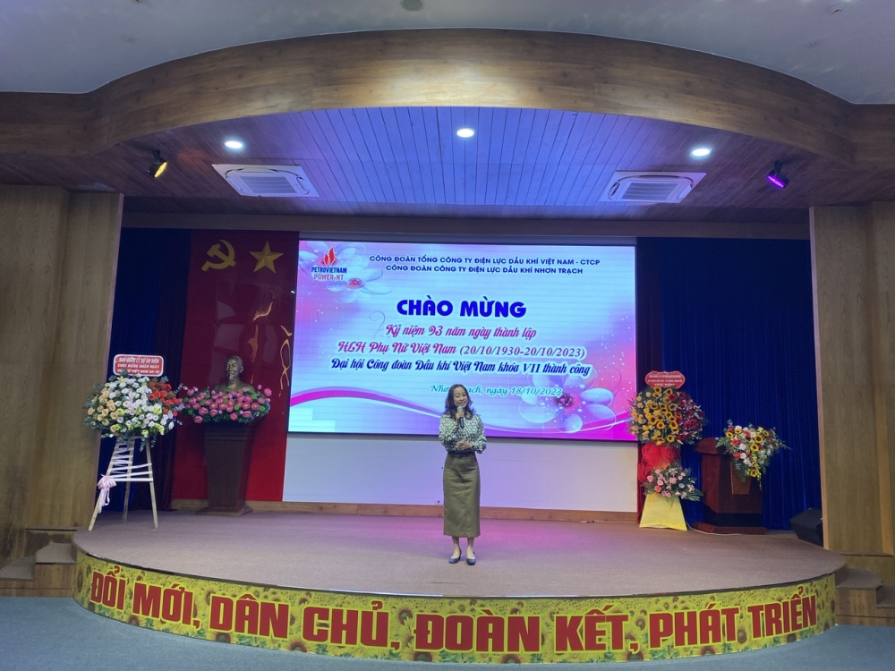 Công đoàn PV Power Nhơn Trạch tổ chức tọa đàm kỷ niệm Ngày Phụ nữ Việt Nam 20/10