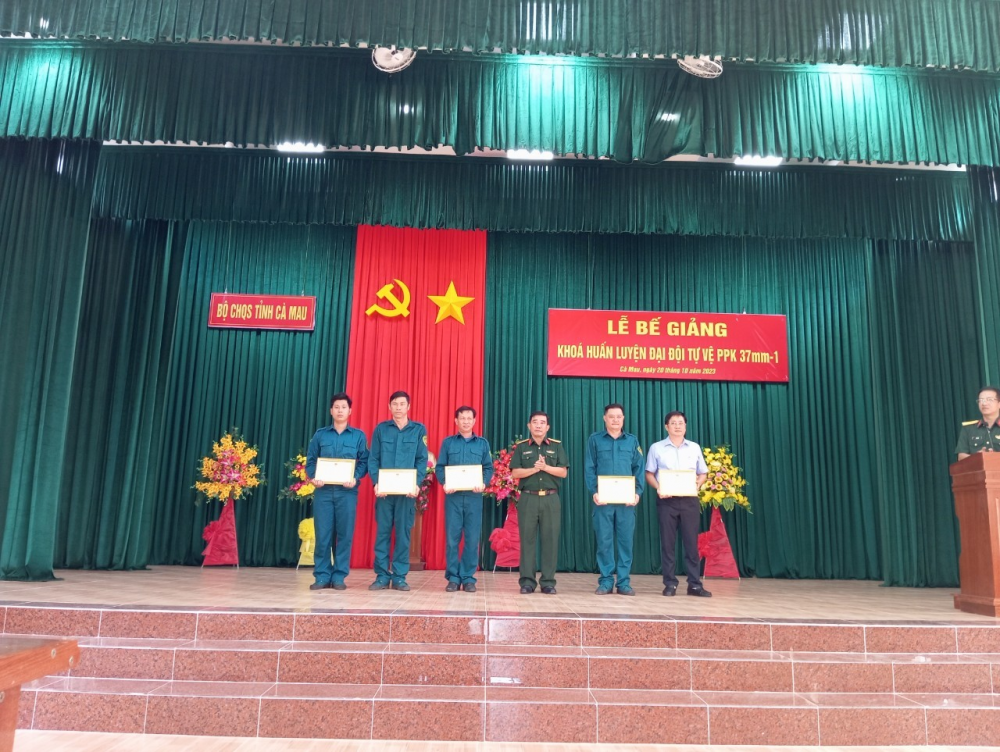 PV Power Ca Mau hoàn thành kế hoạch huấn luyện lực lượng tự vệ năm 2023